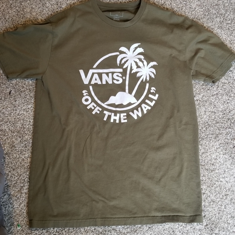Van's t-shirt that was too big